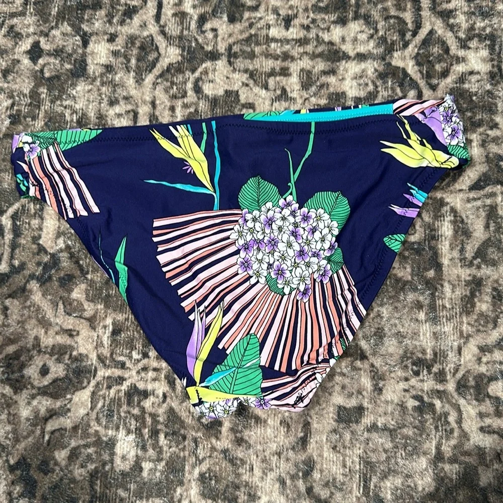 Women’s Used Bathing Suit Bikini Bottoms Trina‎ Turk Tropical Birds of Paradise